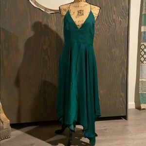 Kimchi Blue Emerald Green gown. Size 10